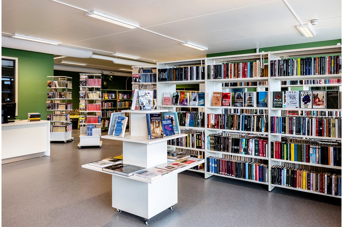 Bibliothèque de Hustadvika, Eide, Norvège - Bibliothèque municipale et BDP