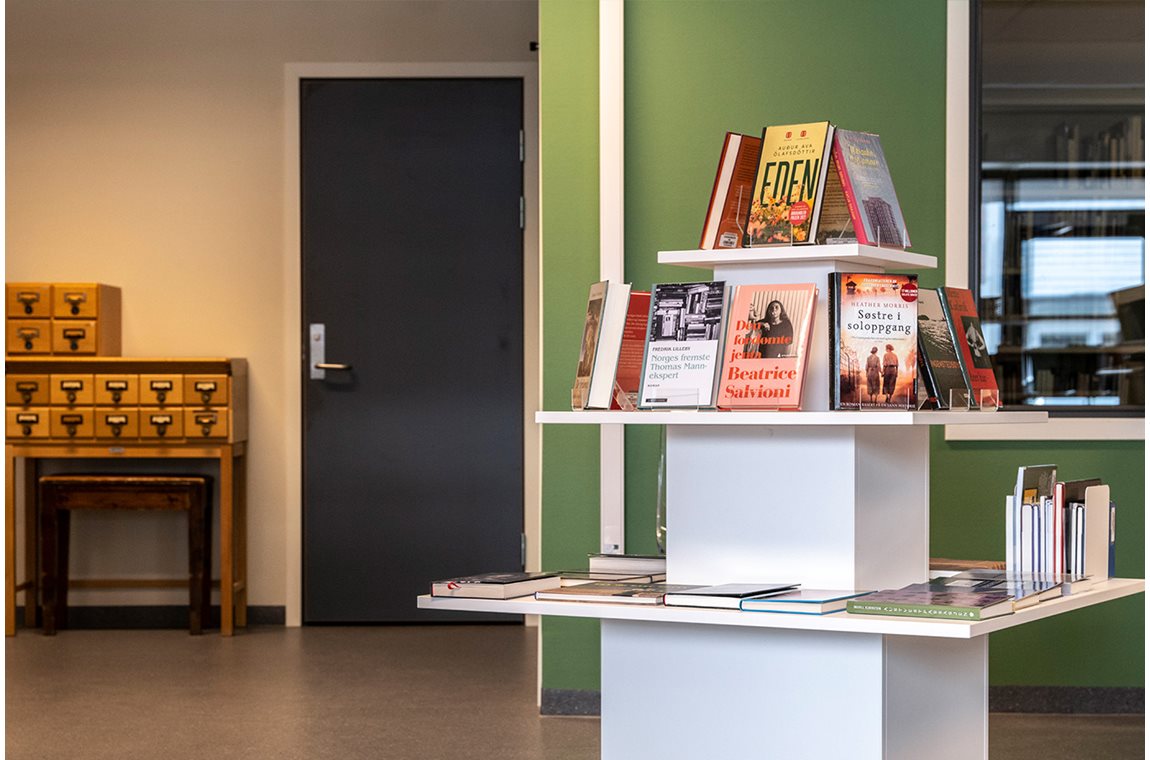Bibliothèque de Hustadvika, Eide, Norvège - Bibliothèque municipale et BDP