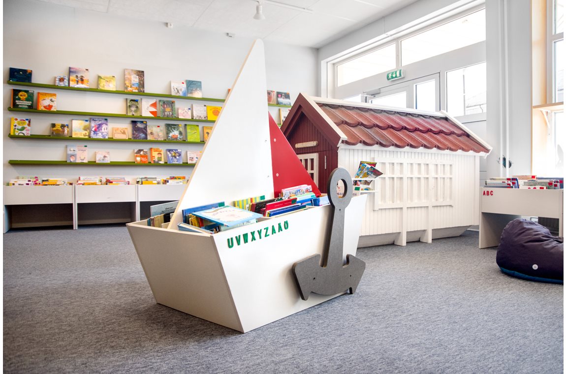 Bibliothèque municipale de Norrtälje, Suède - Bibliothèque municipale et BDP