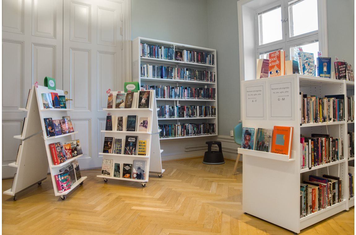 CDI du lycée Lundellska, Uppsala, Suède - Bibliothèque municipale et BDP