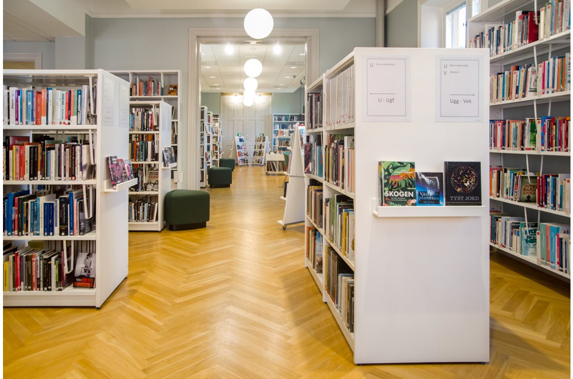 CDI du lycée Lundellska, Uppsala, Suède - Bibliothèque municipale et BDP