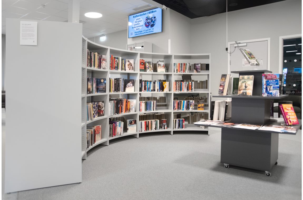 Bibliothèque municipale de Karby, Vallentuna, Suède - Bibliothèque municipale et BDP