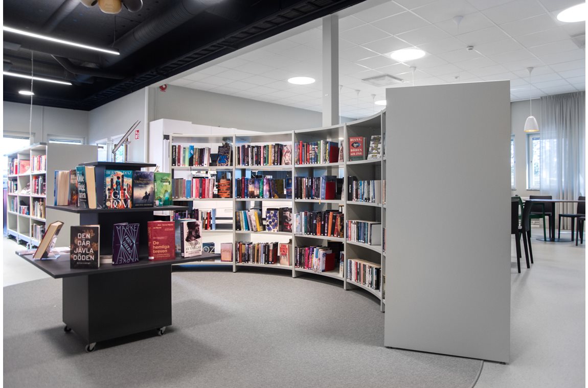 Bibliothèque municipale de Karby, Vallentuna, Suède - Bibliothèque municipale et BDP