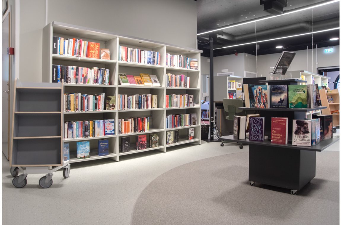 Bibliothèque municipale de Karby, Vallentuna, Suède - Bibliothèque municipale et BDP