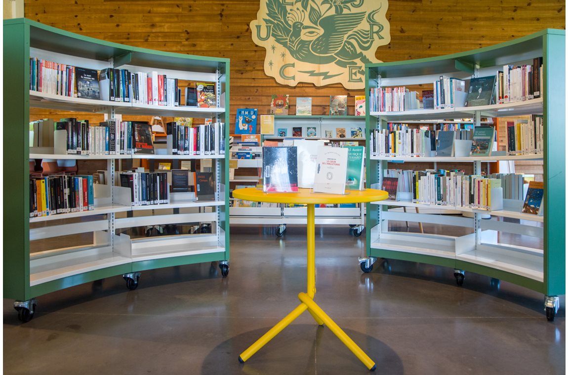 BDP de Gironde, relais de Vertheuil (Nodris), France - Bibliothèque municipale et BDP