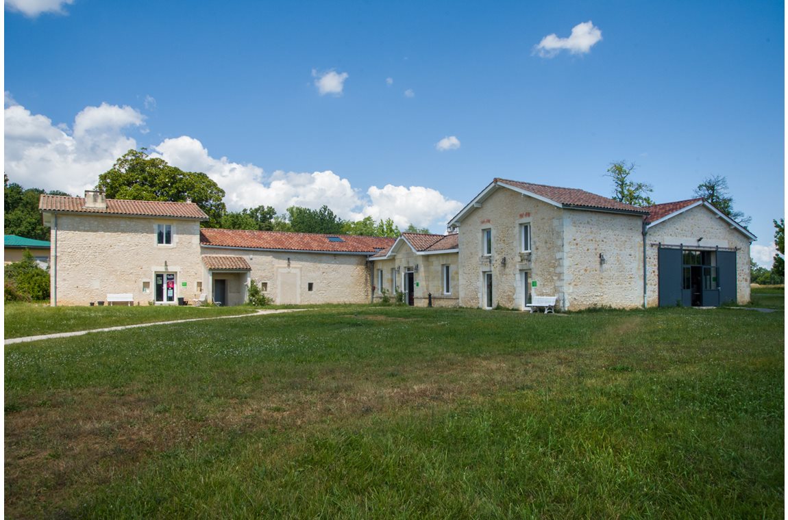 BDP de Gironde, relais de Vertheuil (Nodris), France - Bibliothèque municipale et BDP