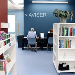Öffentliche Bibliothek Kerteminde, Dänemark