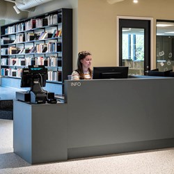 Öffentliche Bibliothek Halden, Norwegen