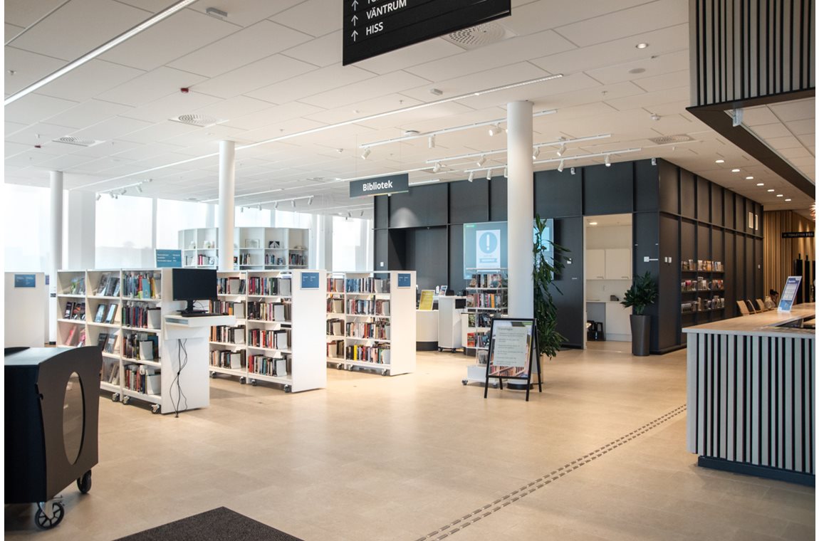Bibliothéque municipale de Kävlinge, Suède - Bibliothèque municipale et BDP