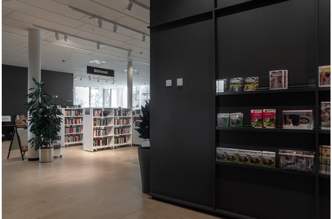 Bibliothéque municipale de Kävlinge, Suède - Bibliothèque municipale et BDP