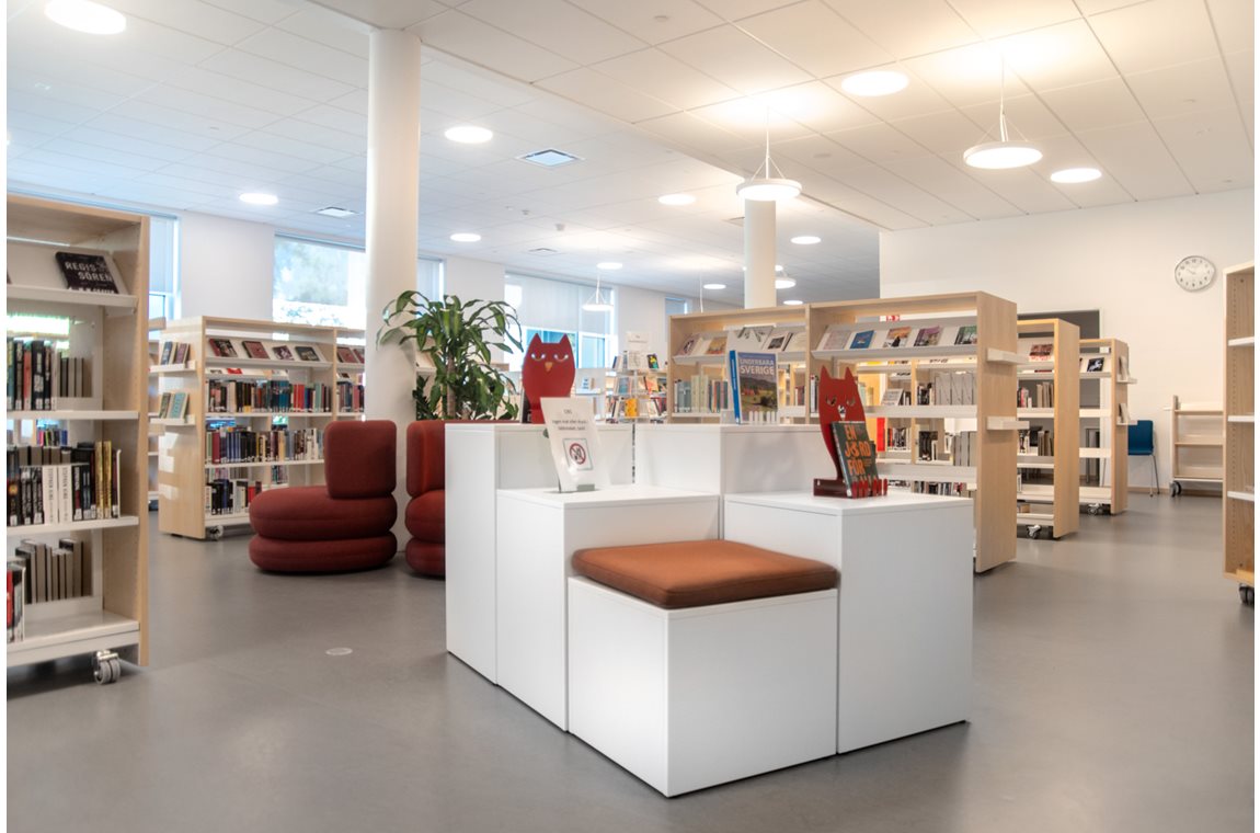 Hedda-Andersson-Gymnasium, Lund, Schweden - Schulbibliothek