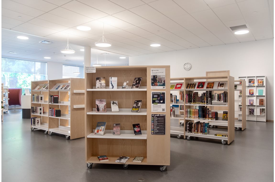 Hedda-Andersson-Gymnasium, Lund, Schweden - Schulbibliothek
