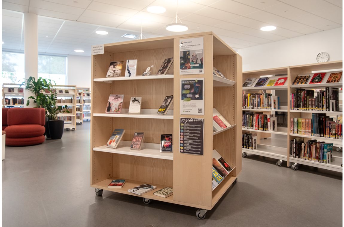 Hedda-Andersson-Gymnasium, Lund, Schweden - Schulbibliothek