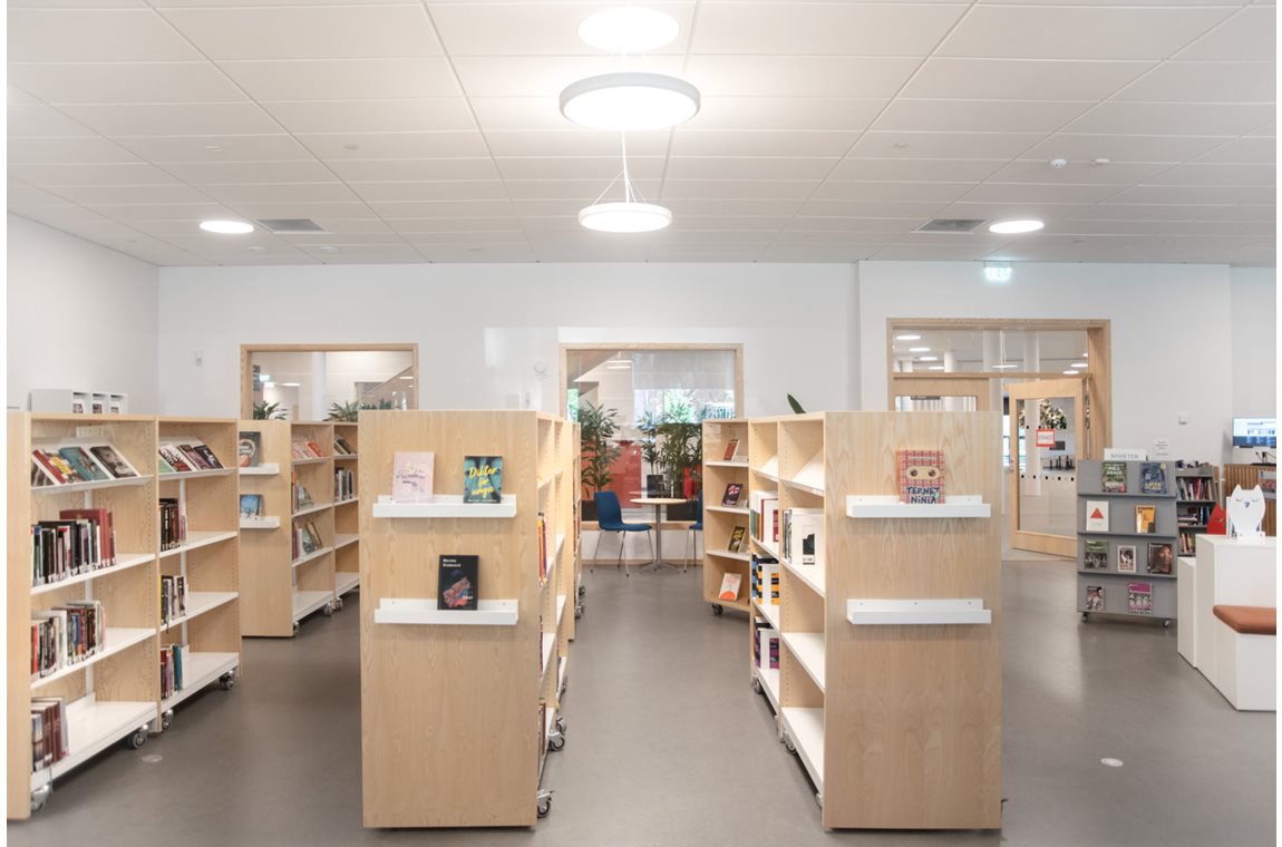 Hedda-Andersson-Gymnasium, Lund, Schweden - Schulbibliothek