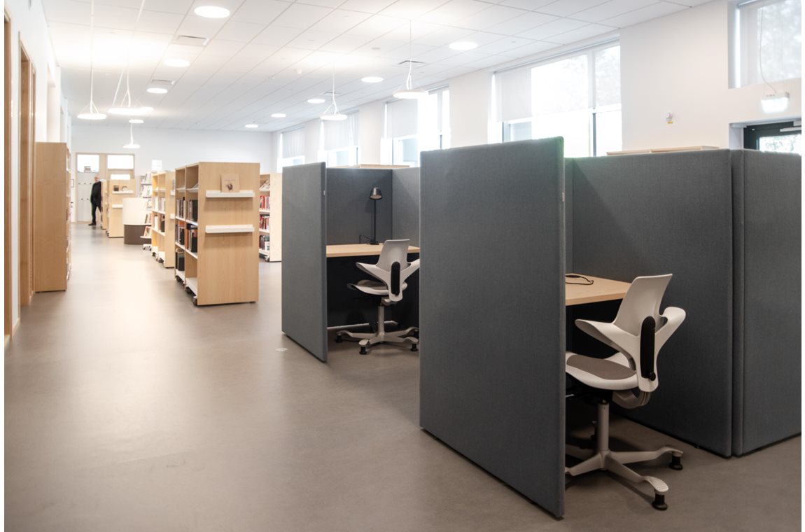 Hedda-Andersson-Gymnasium, Lund, Schweden - Schulbibliothek