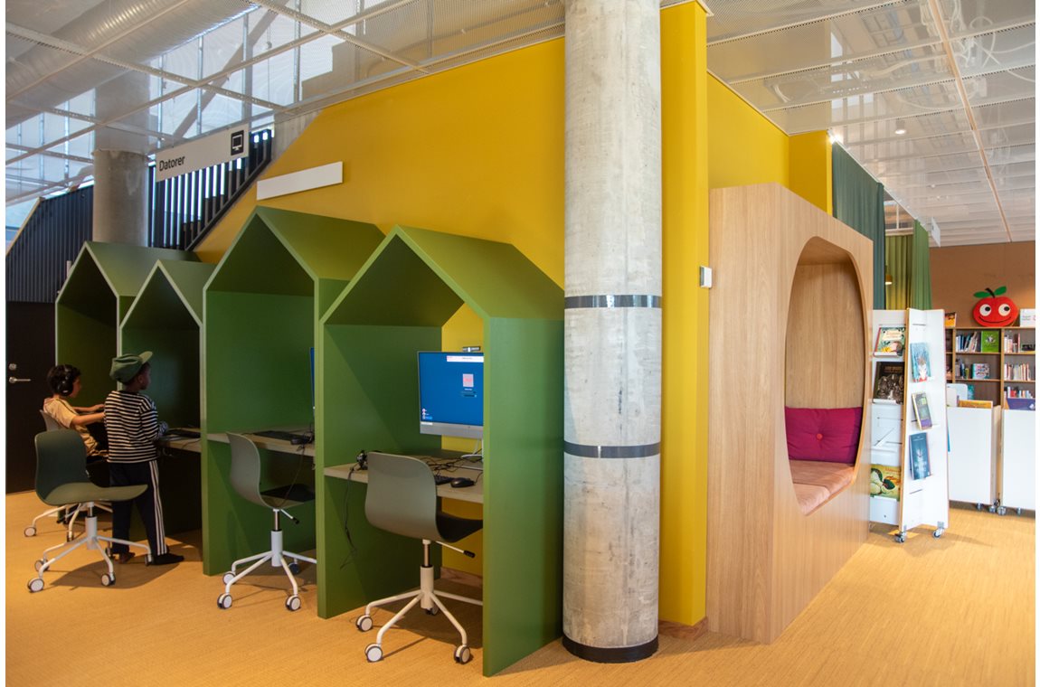 Rosengårdsbiblioteket, Malmø, Sverige - Offentliga bibliotek