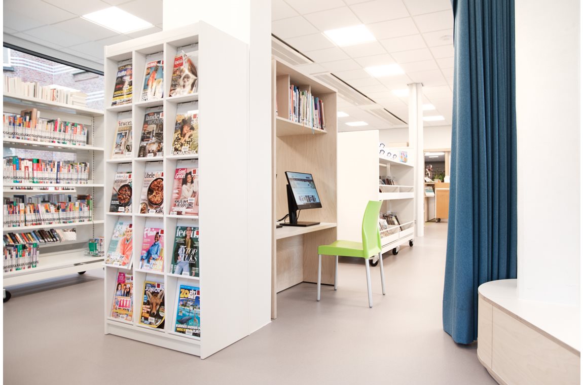 Bibliothèque municipale d'Zingem, Belgique - Bibliothèque municipale et BDP