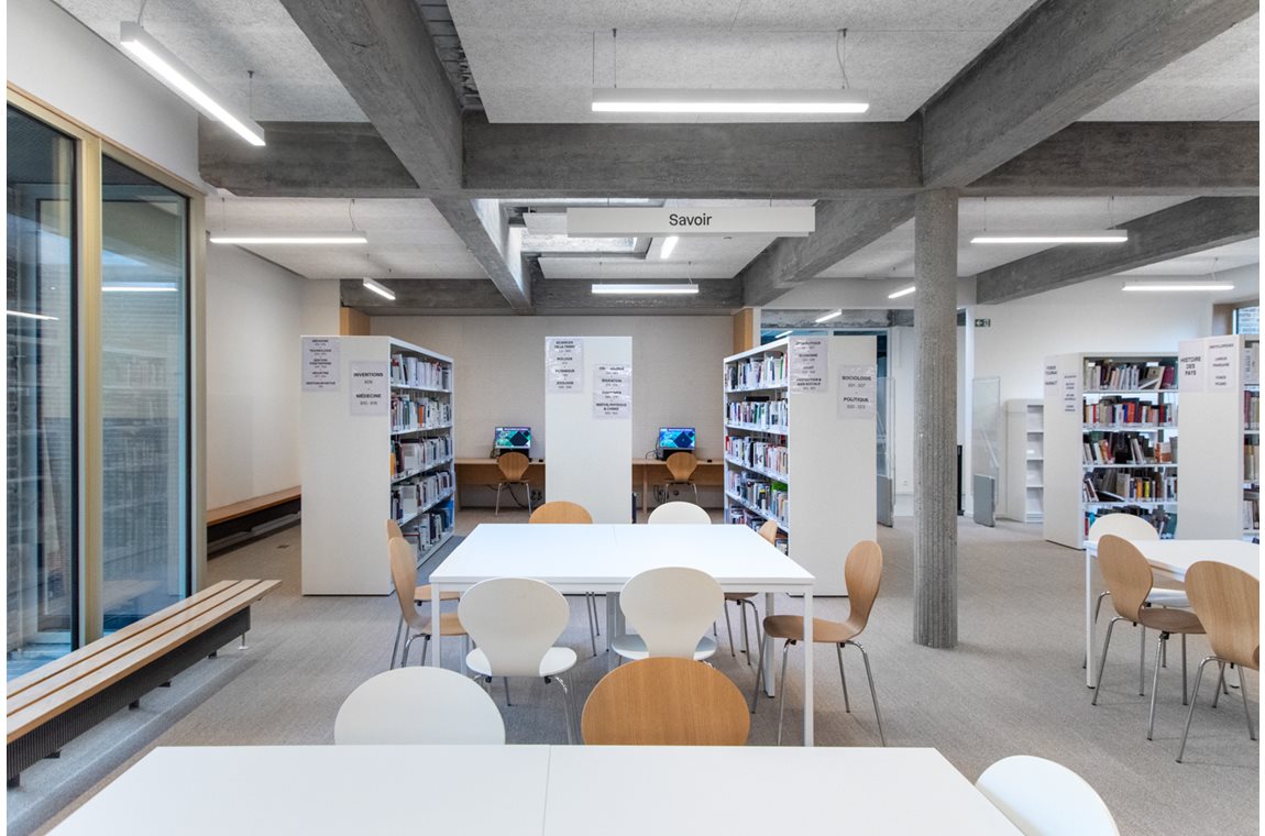Tournai Bibliothek, Belgien - Öffentliche Bibliothek