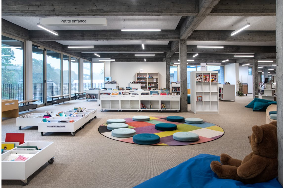 Tournai Bibliothek, Belgien - Öffentliche Bibliothek