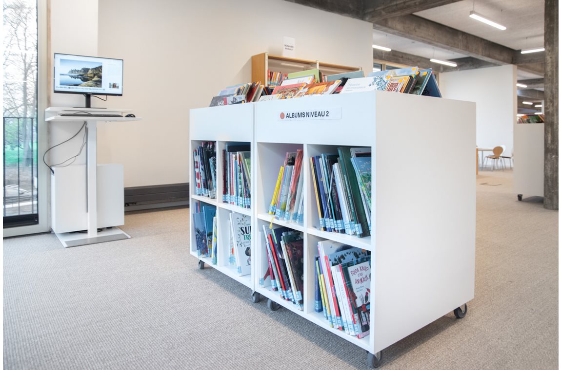 Tournai Bibliothek, Belgien - Öffentliche Bibliothek