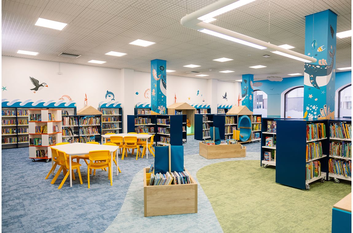 Jersey Bibliotek, Storbritannien - Offentligt bibliotek