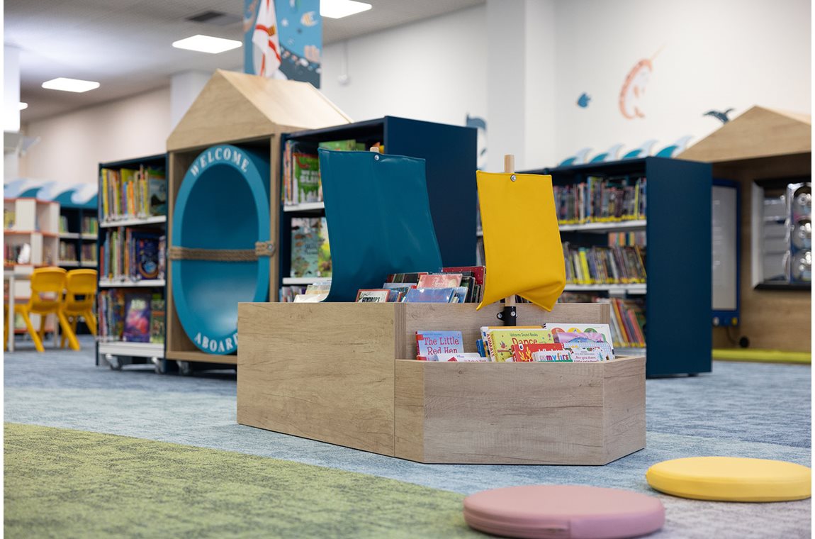 Jersey Bibliotek, Storbritannien - Offentligt bibliotek