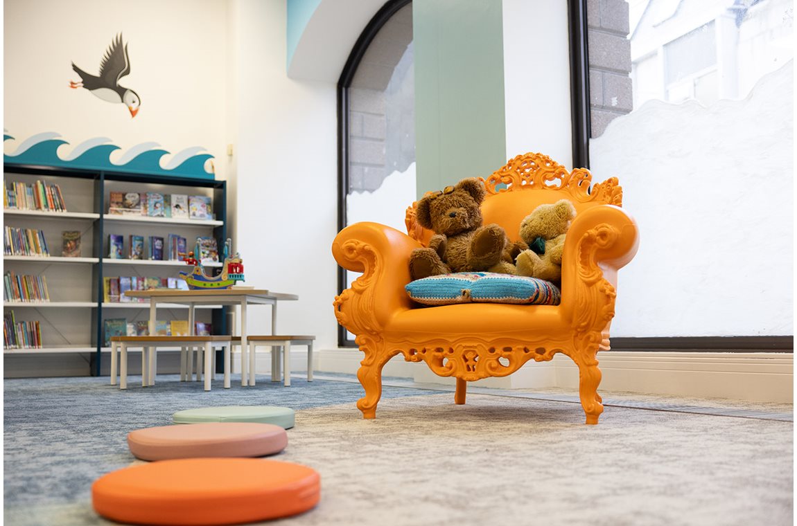 Jersey Bibliotek, Storbritannien - Offentligt bibliotek