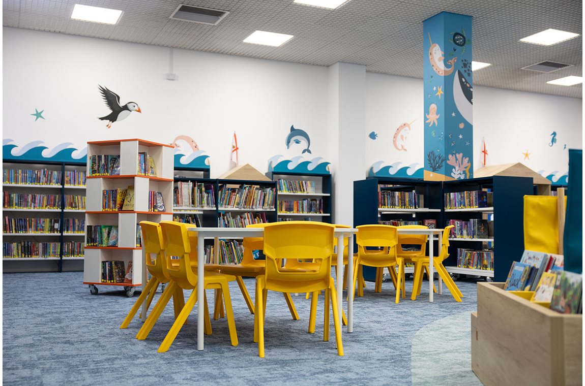 Jersey Bibliotek, Storbritannien - Offentligt bibliotek