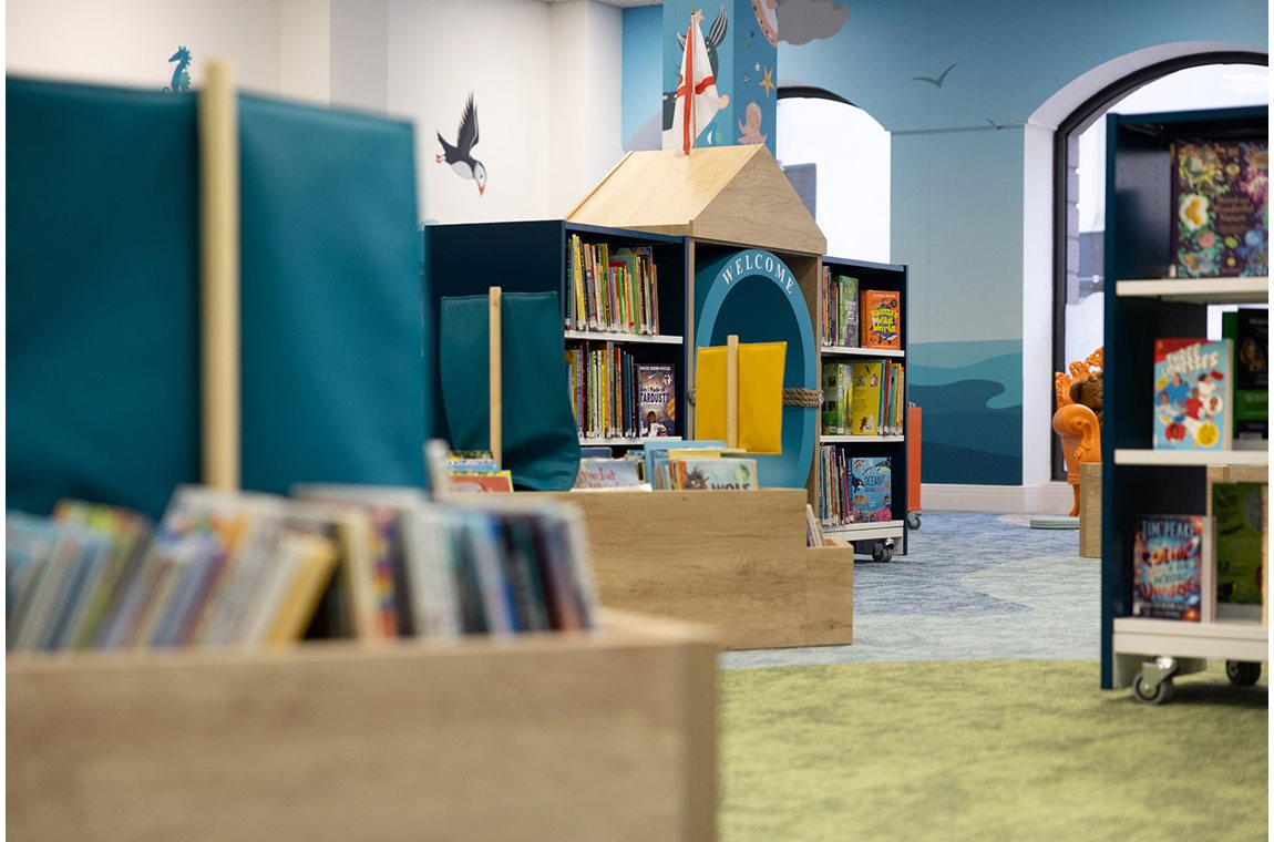 Jersey Bibliotek, Storbritannien - Offentligt bibliotek