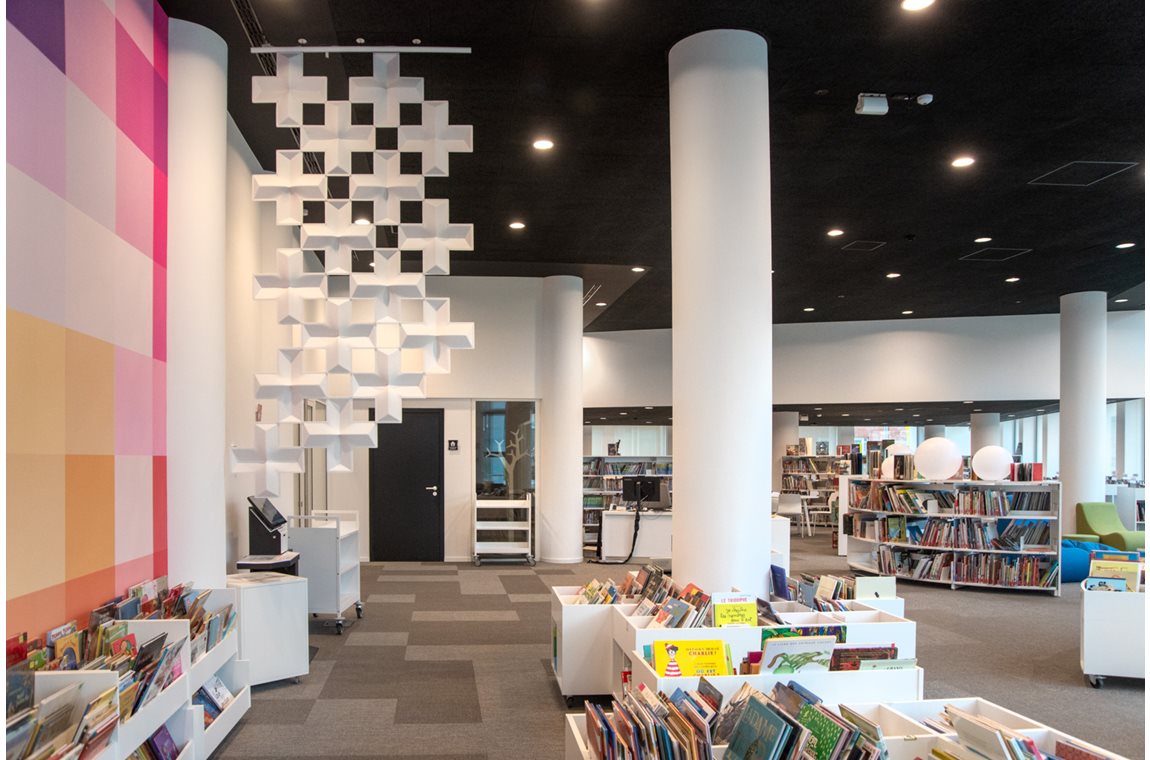 La Célestine, Namur Bibliotek, Belgien - Offentligt bibliotek