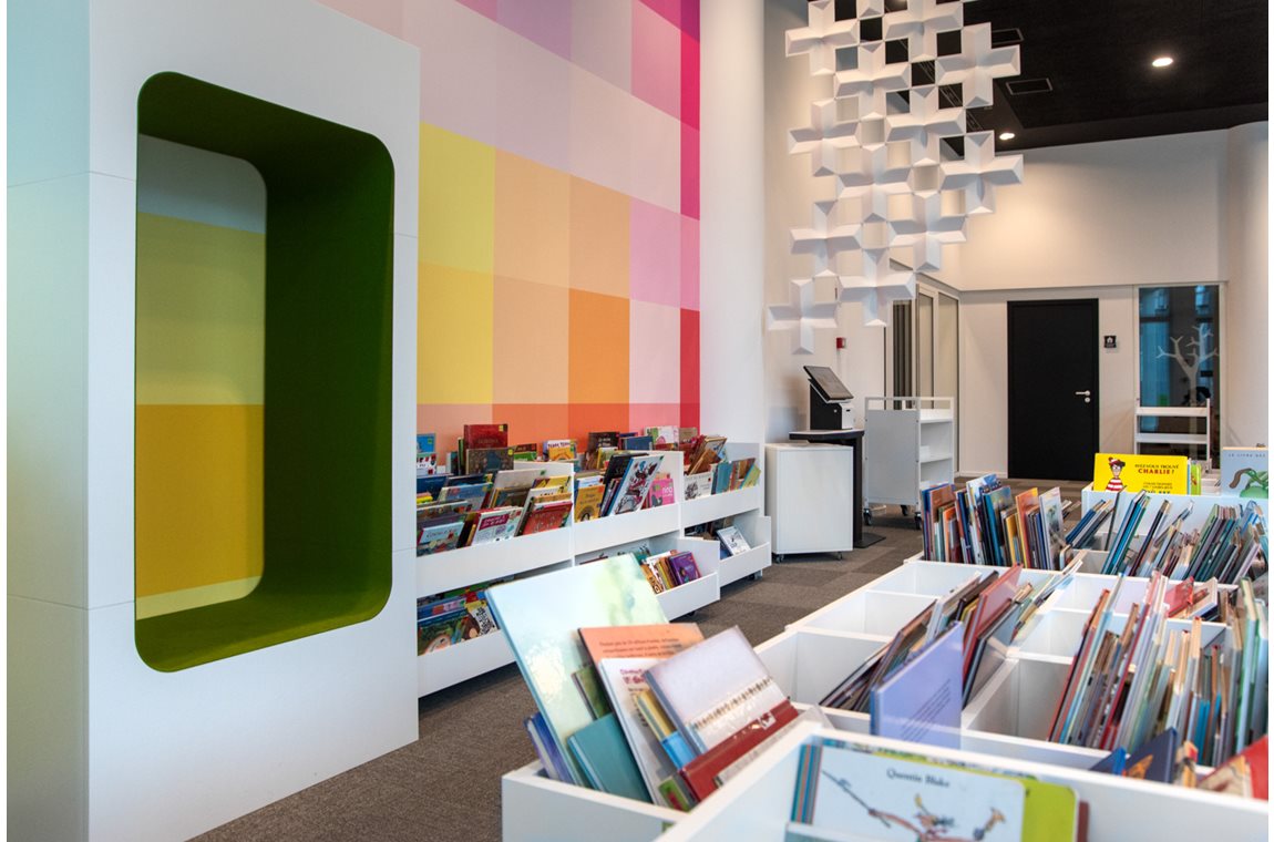 La Célestine, Namur Bibliotek, Belgien - Offentligt bibliotek