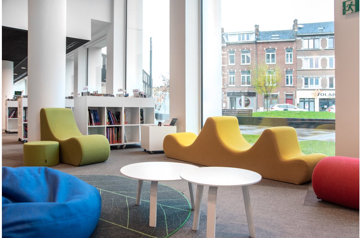 La Célestine, Namur Bibliotek, Belgien - Offentligt bibliotek
