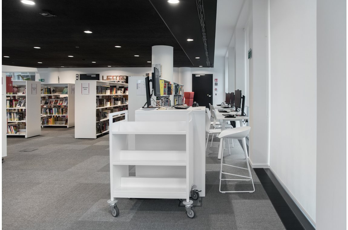 La Célestine, Namur Bibliotek, Belgien - Offentligt bibliotek