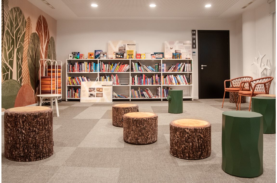 La Célestine, Namur Bibliotek, Belgien - Offentligt bibliotek