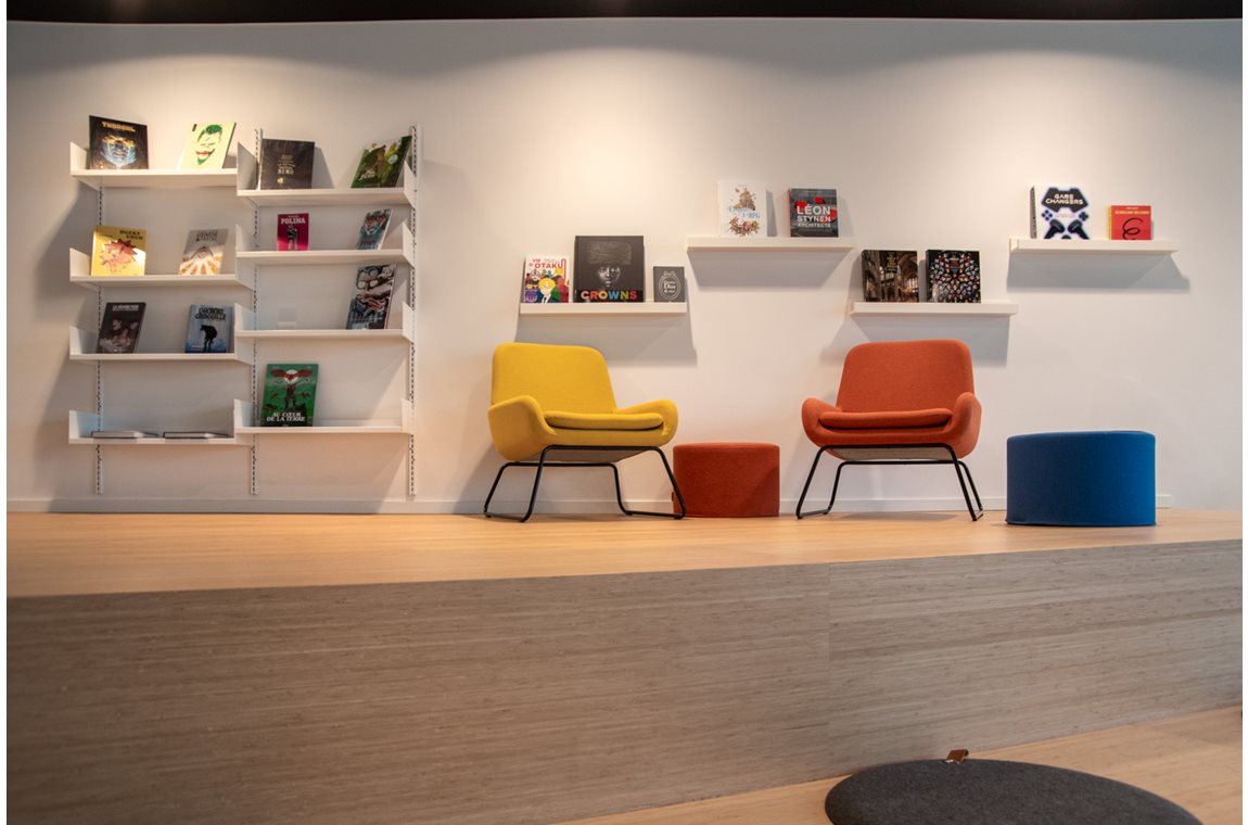 La Célestine, Namur Bibliotek, Belgien - Offentligt bibliotek