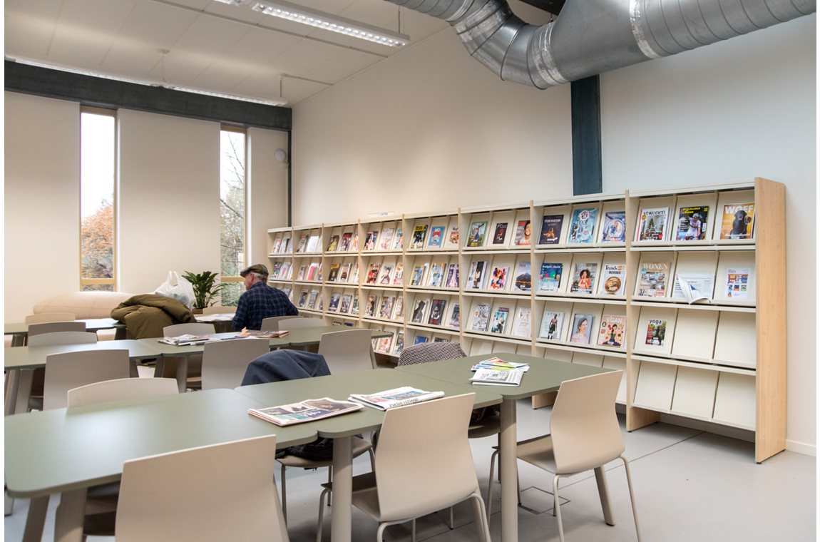 Bibliothèque municipale d'Schilde, Belgique - Bibliothèque municipale et BDP