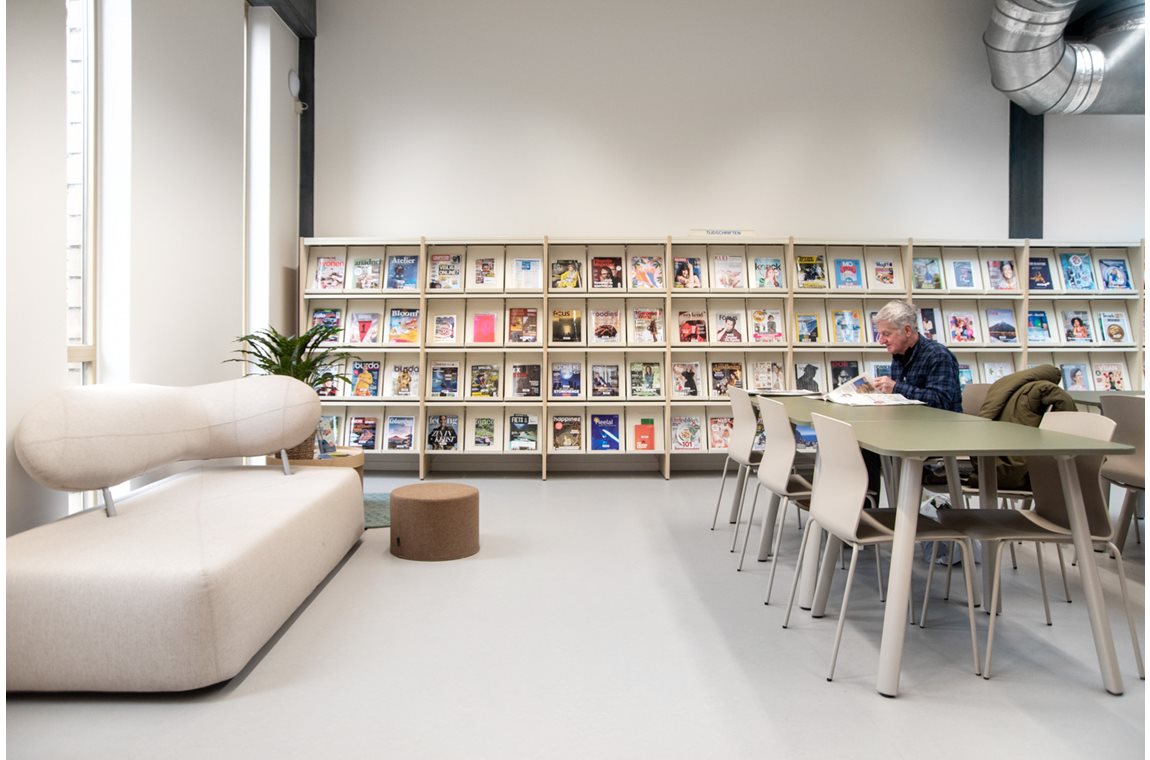Bibliothèque municipale d'Schilde, Belgique - Bibliothèque municipale et BDP