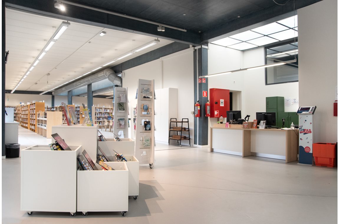 Bibliothèque municipale d'Schilde, Belgique - Bibliothèque municipale et BDP