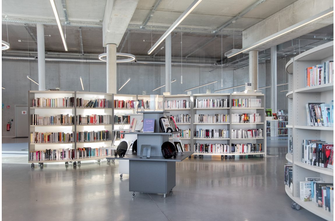 Bibliothèque municipale Dour, Belgique - Bibliothèque municipale et BDP