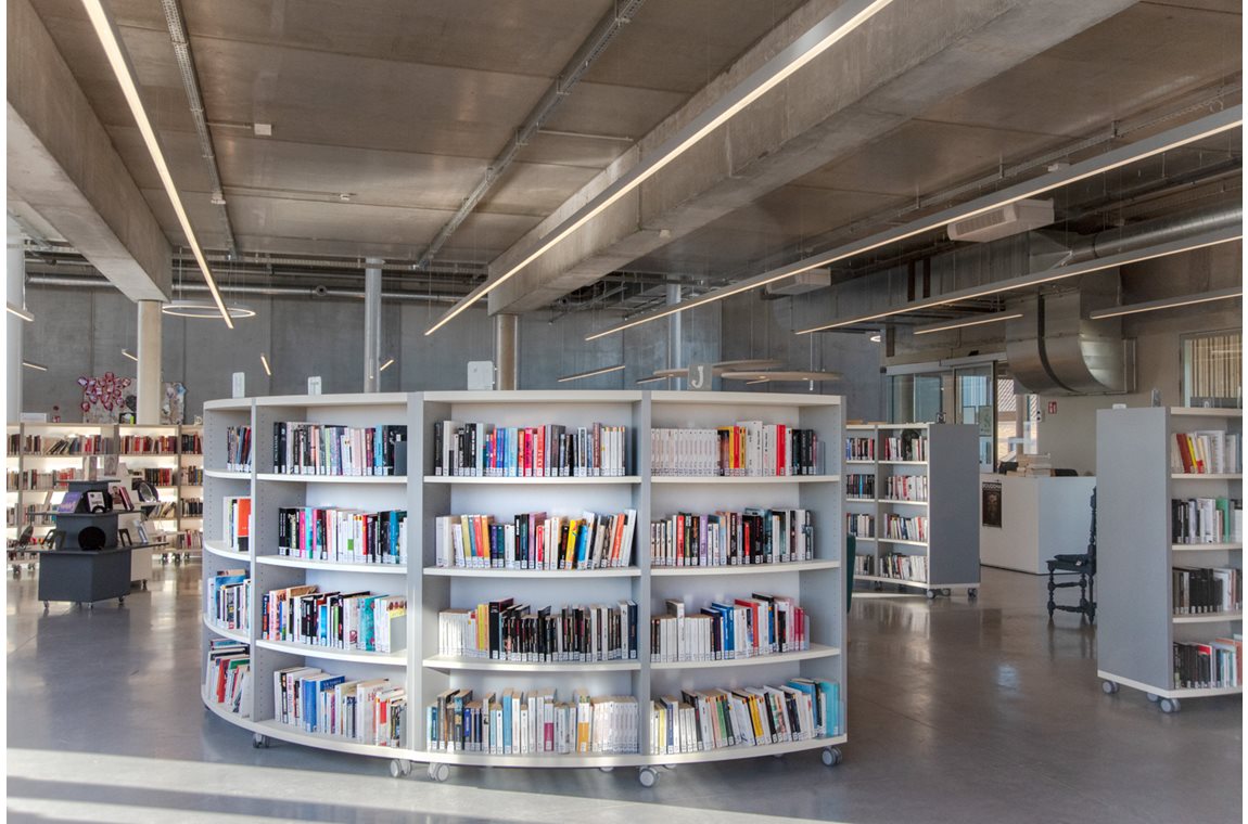 Bibliothèque municipale Dour, Belgique - Bibliothèque municipale et BDP