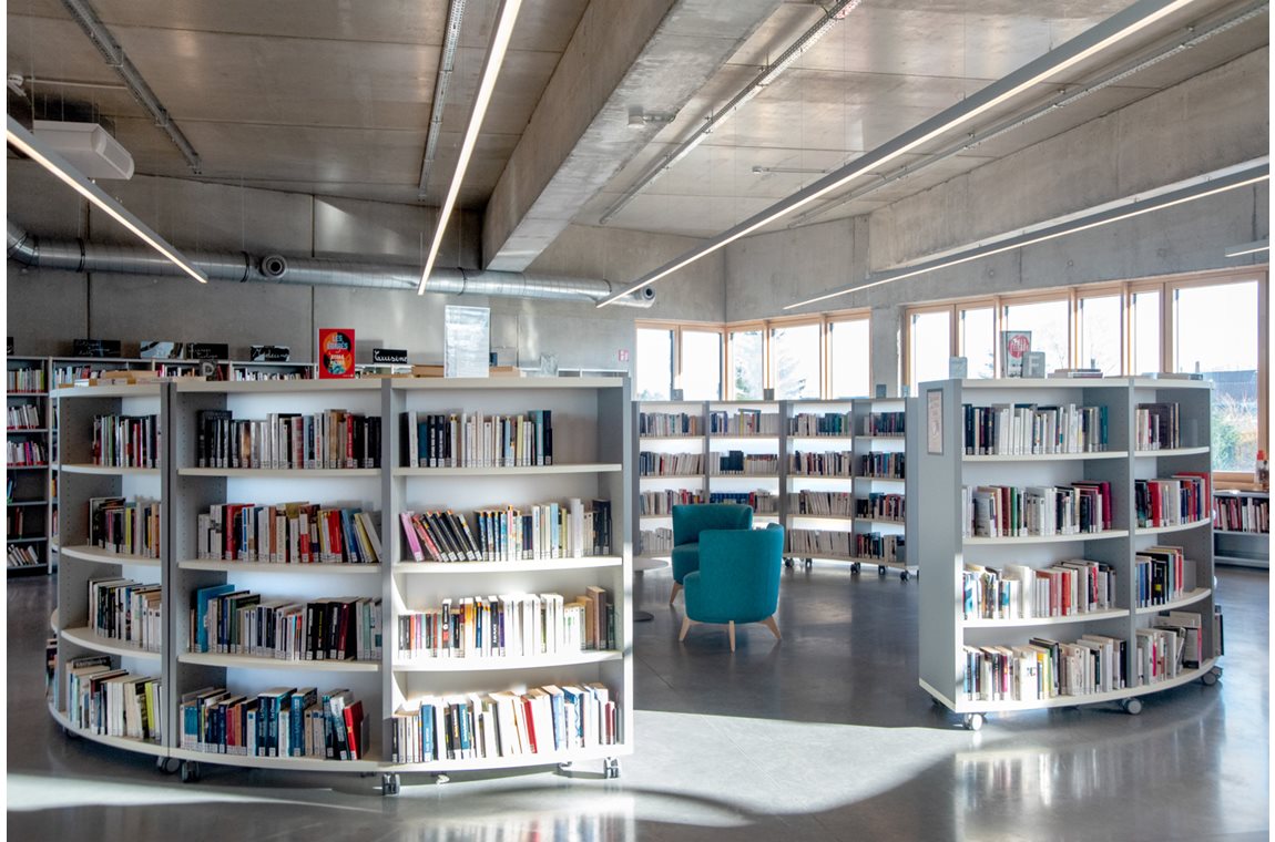 Bibliothèque municipale Dour, Belgique - Bibliothèque municipale et BDP