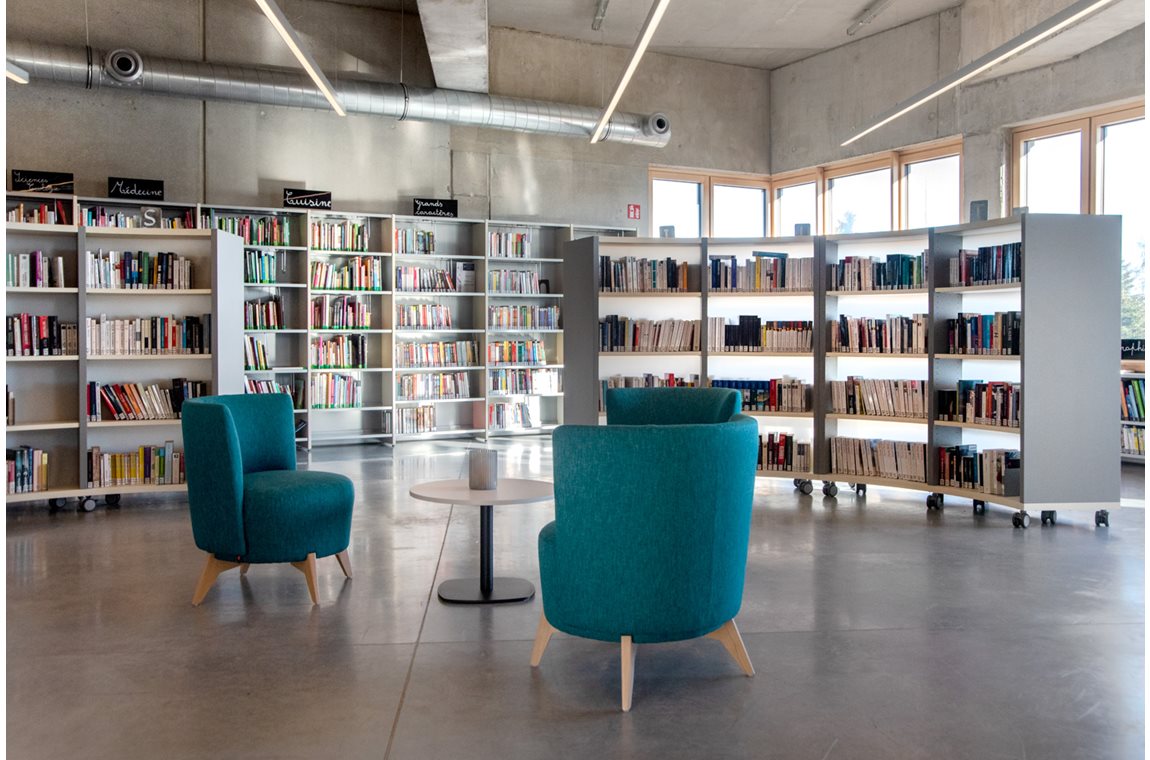 Bibliothèque municipale Dour, Belgique - Bibliothèque municipale et BDP