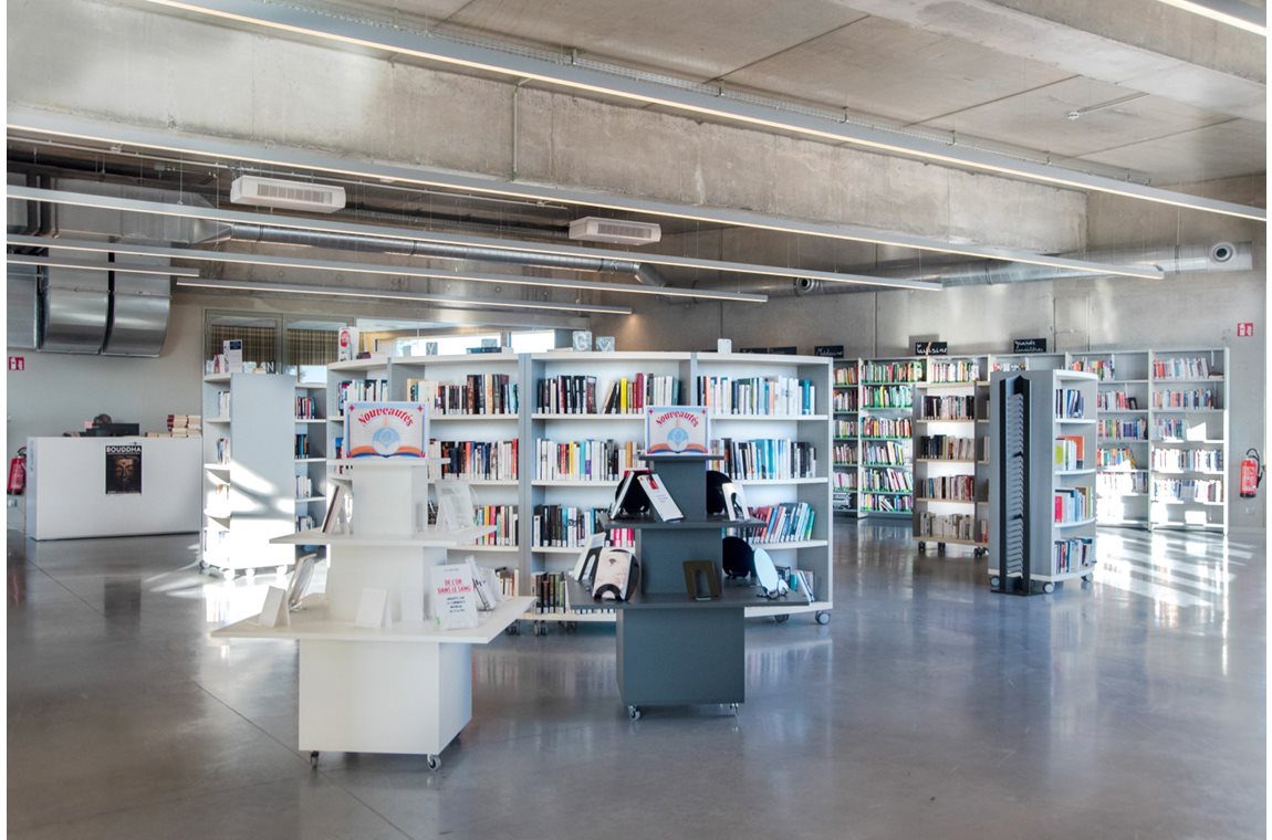 Bibliothèque municipale Dour, Belgique - Bibliothèque municipale et BDP