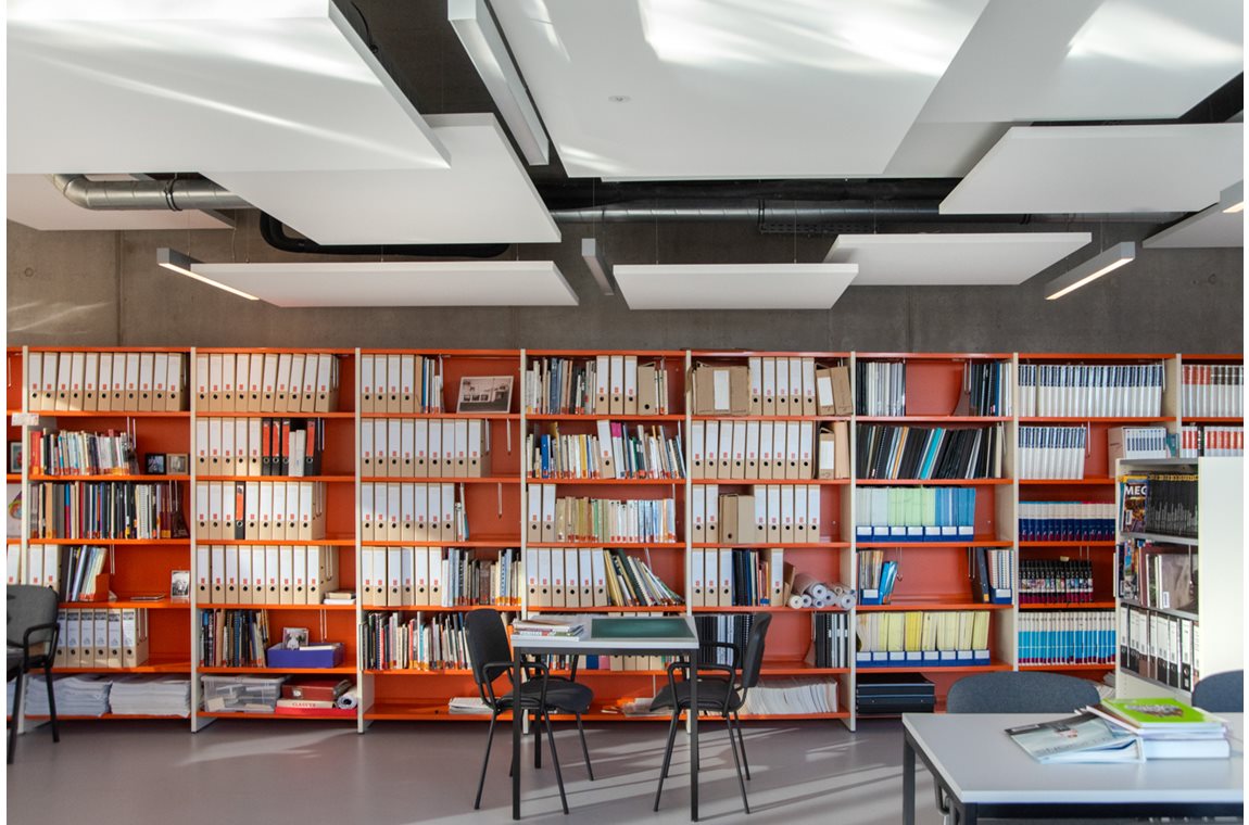 Bibliothèque municipale Dour, Belgique - Bibliothèque municipale et BDP