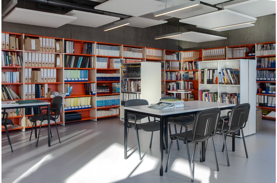 Bibliothèque municipale Dour, Belgique - Bibliothèque municipale et BDP
