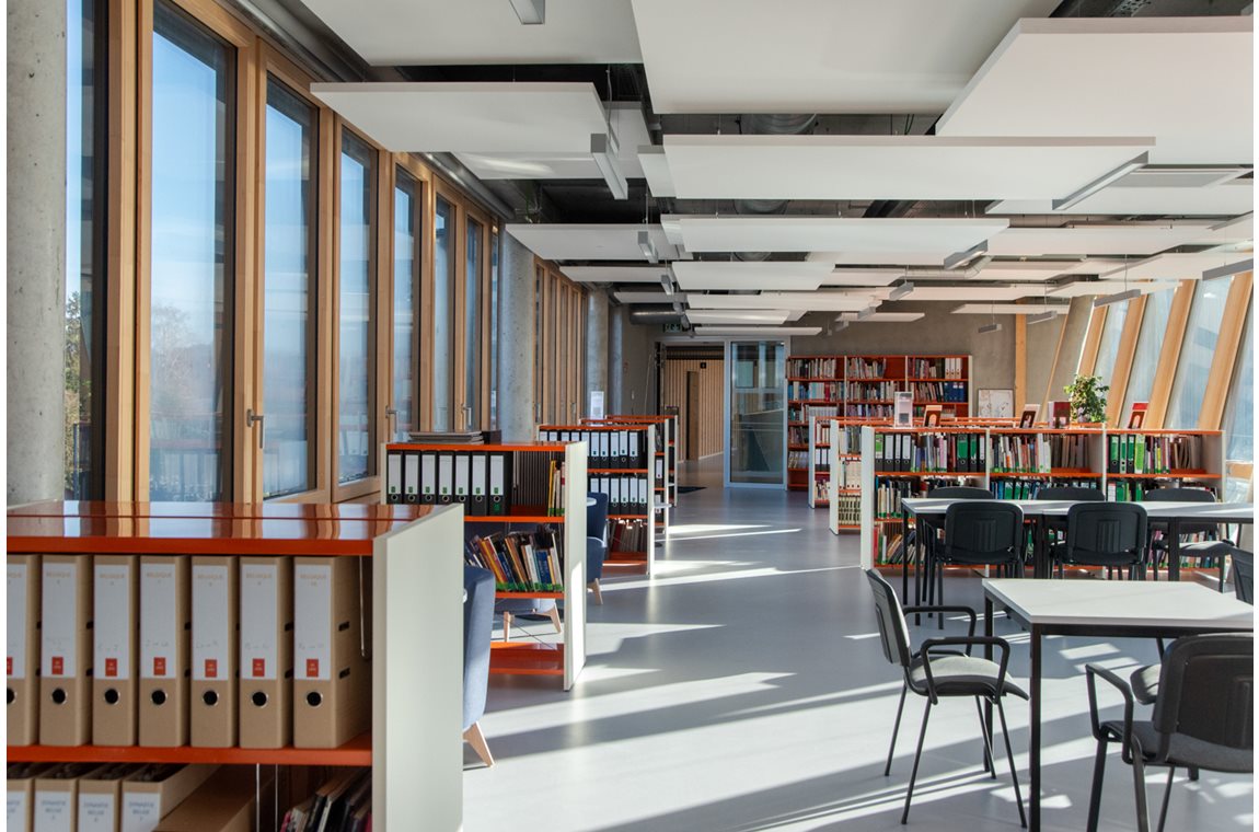 Bibliothèque municipale Dour, Belgique - Bibliothèque municipale et BDP