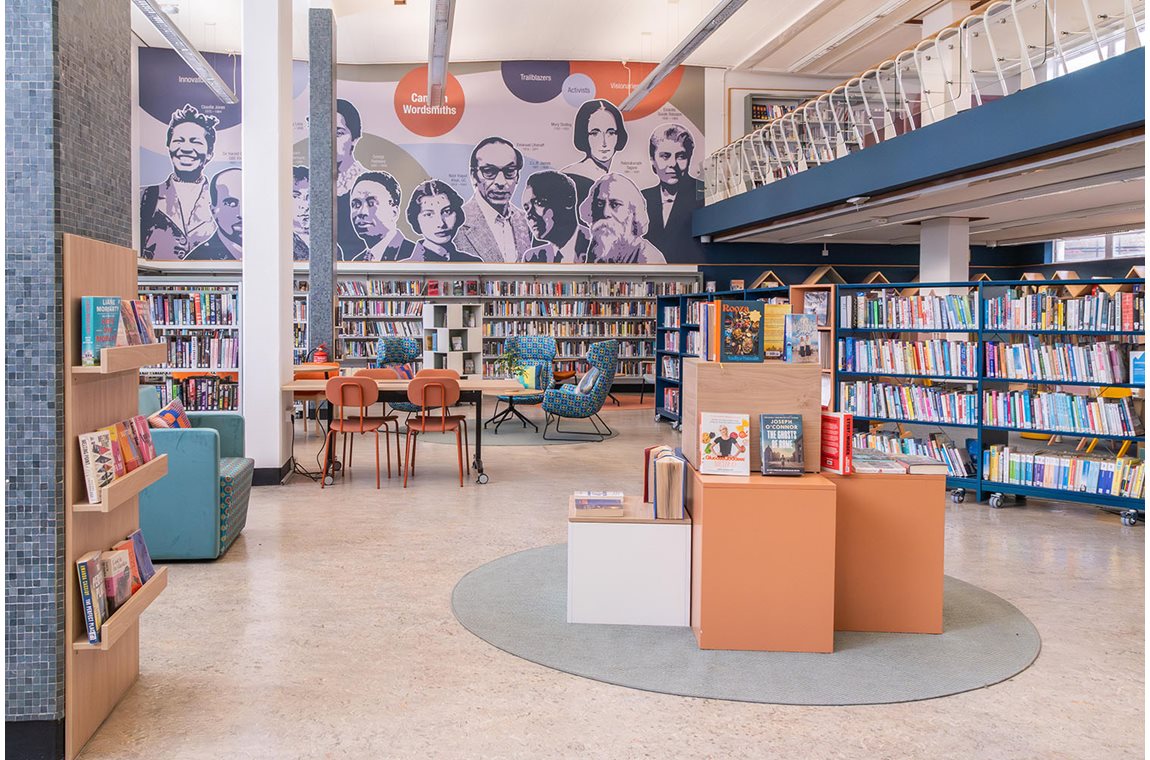 Bibliothèque municipale de Holborn, Royaume-Uni - Bibliothèque municipale et BDP