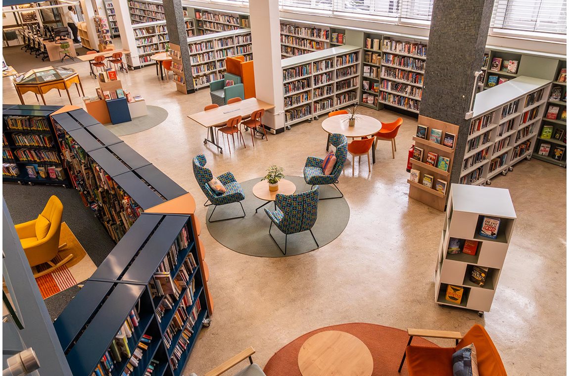 Bibliothèque municipale de Holborn, Royaume-Uni - Bibliothèque municipale et BDP