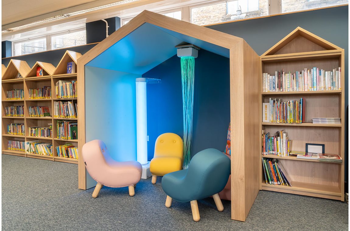 Bibliothèque municipale de Holborn, Royaume-Uni - Bibliothèque municipale et BDP