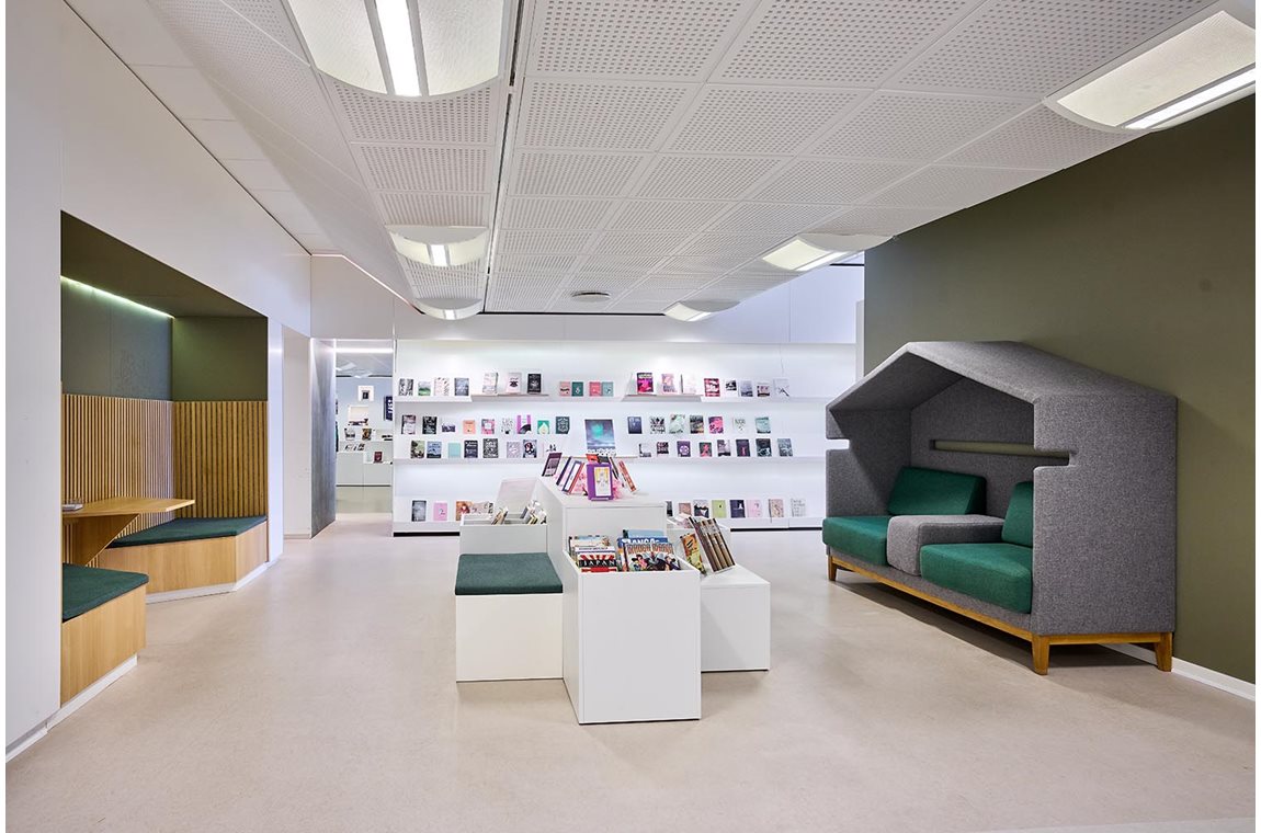 Kulturium Ishøj Bibliothek, Dänemark - Öffentliche Bibliothek